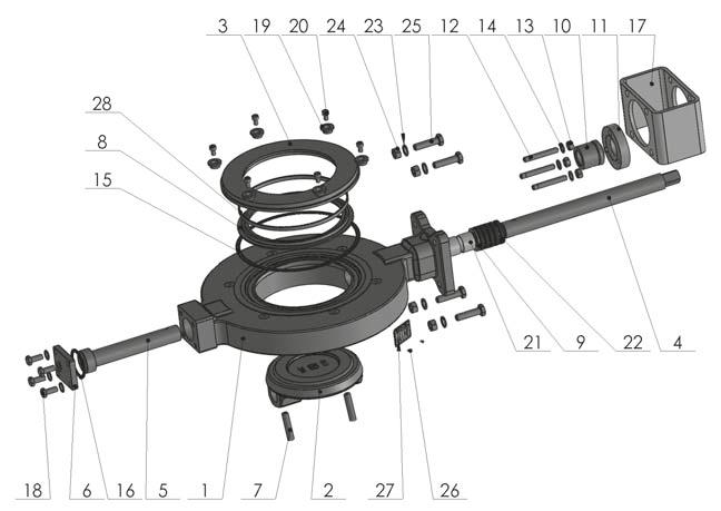 Wersje korpusu : WAFER - typ B, LUG - typ T Rodzaje uszczelnień: Metal-Metal typ 7 FIRE SAFE PTFE+INONEL typ 8 PTFE zbrojony włóknem szklanym typ 9 Standardy wykonania: Szczelność dla przepustnic: