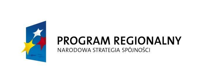 Forma uzupełniająca logo NSS w formie znaku programu regionalnego Rys. 7.