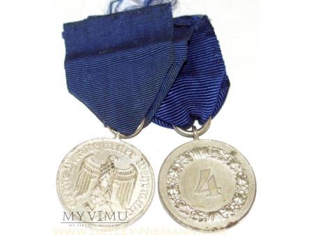 Wehrmacht Medal Za Wysługe 4 klasy 208-2-24 Wehrmacht Medal Za Wysługe 4