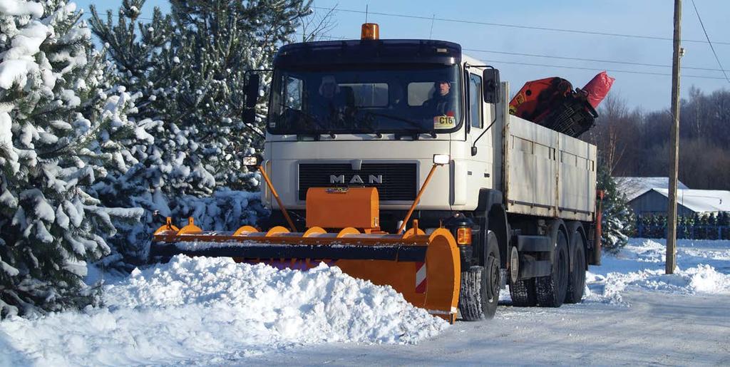 PŁUGI ŚNIEŻNE Pługi samochodowe PSS 302 Safe, PSS 302 Safe H Pługi uliczne typu PSS Safe posiadają sprężynowe za bezpieczenie listwy zgarniającej (sprężyny ściskane), które sprawia, że pługi są