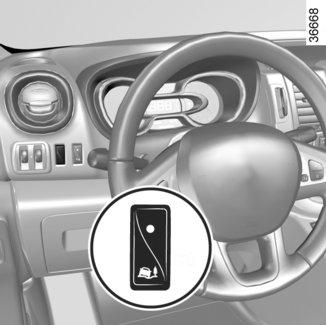 SYSTEMY KONTROLI I WSPOMAGANIA PROWADZENIA POJAZDU (4/5) Kontrola przyczepności Jeśli pojazd jest wyposażony w system kontroli przyczepności, ułatwia on kontrolę nad pojazdem na drodze, w warunkach