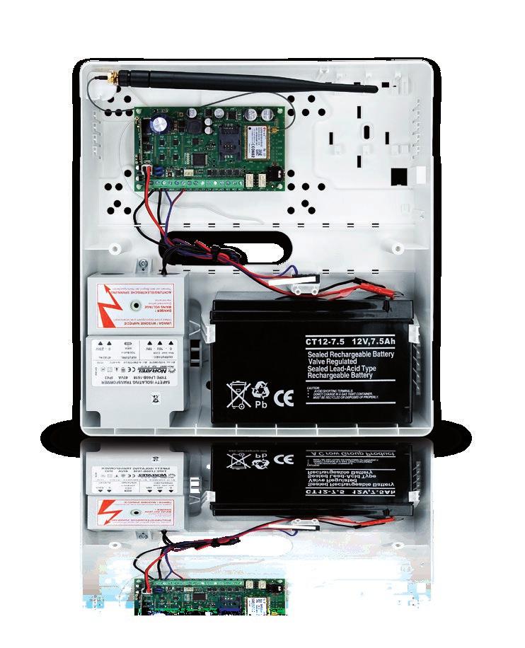 Kontroler MTX-300 umożliwia rozbudowę systemów alarmowych o urządzenia bezprzewodowe działające na częstotliwości