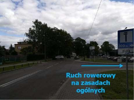 6.2 Wariant 2 Trasa wariantu 2 zaczyna swój bieg na skrzyżowaniu ulicy Leszka