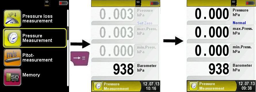 Funkcja Rejestrator danych jest również dostępna; pozwala na zapisanie serii wartości pomiarowych na karcie pamięci. Funkcja Rejestrator danych jest opisana w rozdziale 6.