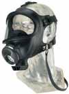 Sprzęt oczyszczający Maski pełnotwarzowe (Sprzęt oczyszczający) Kompetencje firmy MSA w dziedzinie ochrony dróg oddechowych odzwierciedla paleta masek pełnotwarzowych.