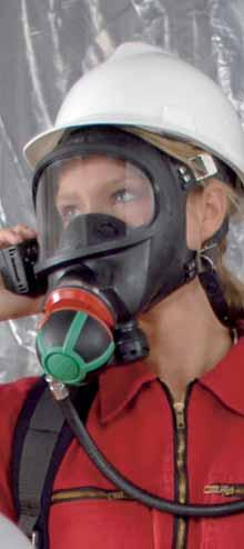 Aparaty oddechowe izolujące Aparaty oddechowe na sprężone powietrze (Niezależnie od otaczającej atmosfery) Firma MSA oferuje szeroki wybór aparatów oddechowych na sprężone powietrze (SAR), które