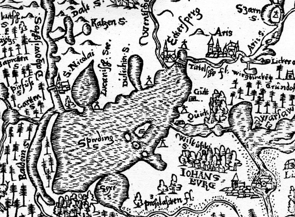 Robert Klimek Tematyka średniowiecznych założeń obronnych na mapach nowożytnych Prus częściowo została poruszona przez Hansa Cromego w odniesieniu do mapy Hennenbergera z 1584 r.