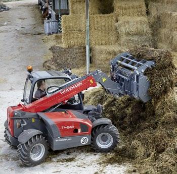 Zbiornik oleju hydraulicznego, filtr powietrza, napełnianie oleju silnikowego, prętowy wskaźnik poziomu oleju i woda chłodząca są dzięki temu szybko i łatwo dostępne to prawdziwa zaleta pod względem