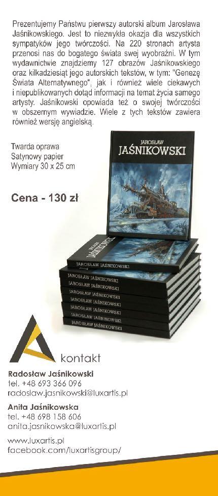 Album Prezentujemy Państwu pierwszy autorski album Jarosława Jaśnikowskiego. Jest to niezwykła okazja dla wszystkich sympatyków jego twórczości.