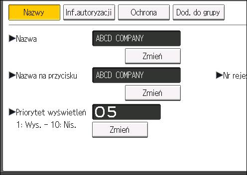 4. Zapobieganie przeciekowi informacji z urządzenia 4. Naciśnij przycisk [Ochrona]. 5.