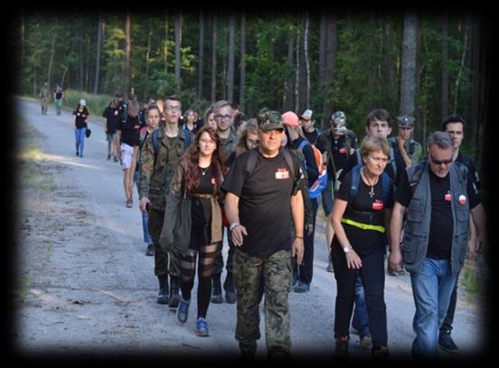 15-17 czerwca, Góry Świętokrzyskie rajd edukacyjny O Niepodległą szlakami Langiewicza,