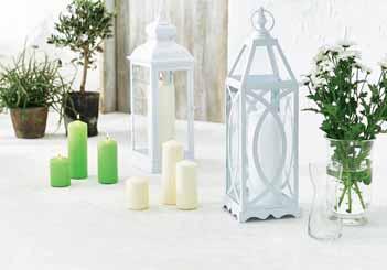 Komplet świec 3 serwetki białe 100, kolorowe 50, 40 x 40 cm - 6,99 zł wazon świecznik