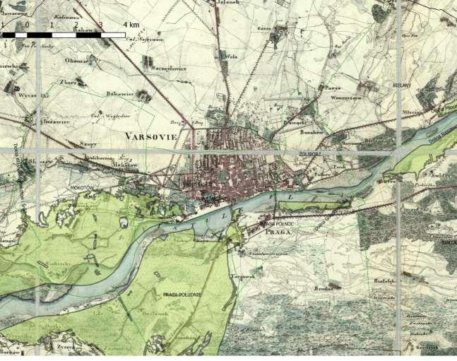 Zabezpieczenie przeciwpowodziowe m. st. Warszawy Historycznie zabudowa miasta rozwijała się na tarasach nadzalewowych, głównie po lewej stronie Wisły.