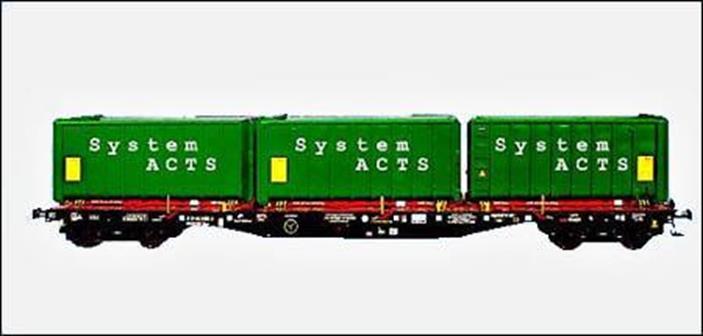 System ACTS (przeładunek poziomy pojemników wymiennych) ACTS: