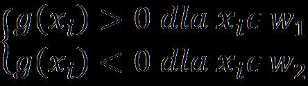 Dane liniowo separowalne Dane {x i }, i = 1,, l, x i ϵ R d