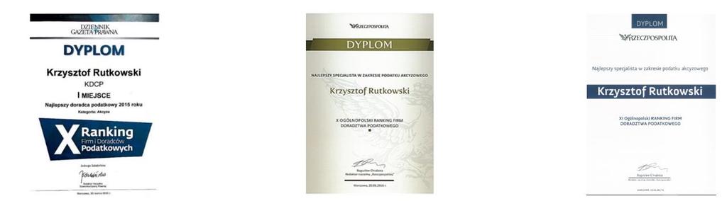 Dane kontaktowe Krzysztof Rutkowski