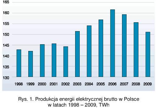 Elektroenergetyka polska 2010.