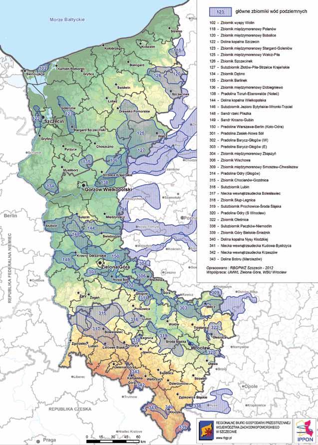 Studium integracji przestrzennej polskiej części pogranicza