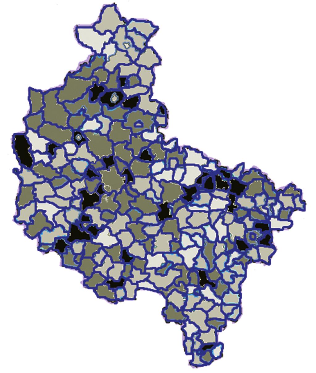 Ocena kondycj fnansowej gmn oraz jej wybranych uwarunkowań wpływy do ch budżetów, jednocześne bez potrzeby przeznaczana dużych środków na rozbudowę już rozwnętej nfrastruktury.