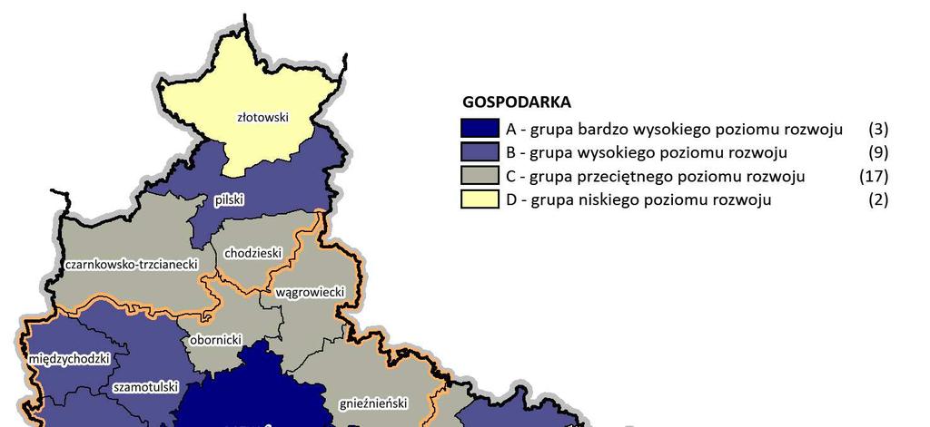 MIERNIKI SYNTETYCZNE - GOSPODARKA ANALIZOWANE WSKAŹNIKI: Podmioty gospodarcze na 10 tys.