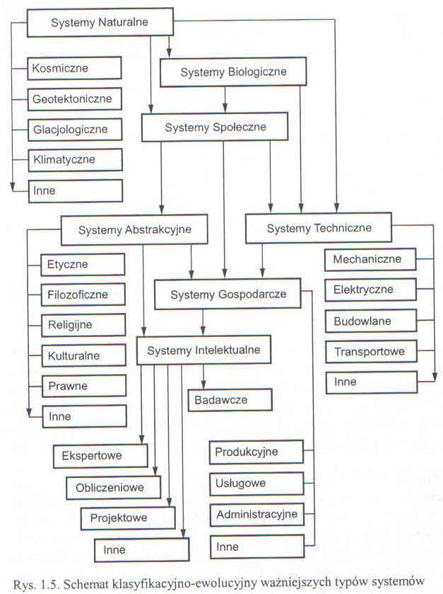 Systemy naturalne Systemy biologiczne Systemy
