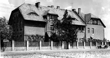 Budynek szkoły ewangelickiej w Krobi z roku 1876.