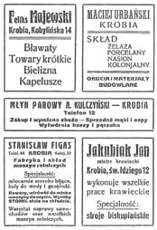 umieszczone w dziennikach wielkopolskich. Oto kilka przykładów: 107.