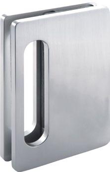 TGL80H Zamek hakowy z otworem na wkładkę i uchwytem Sliding door hook lock with handle, prepared for europrofle cylinder Materiał / Material 10 TGL80H SC TGL80H NA aluminium / aluminium aluminium /