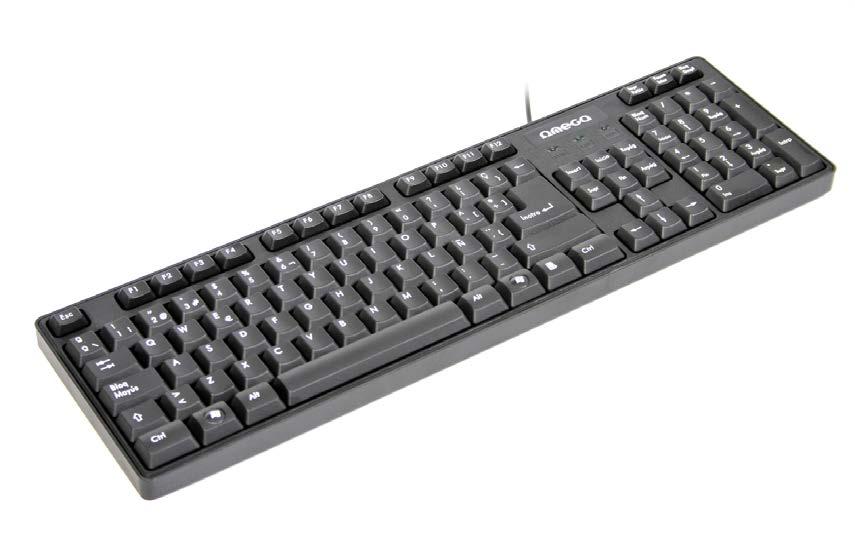 COMPUTER PS2 or USB Connection Office Line Keys with built-in membranes providing comfort.