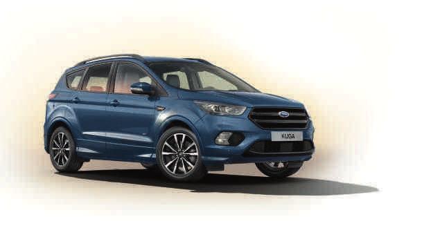 Vignale Unikalne elementy stylizacyjne nadwozia Forda Kuga Vignale nadają mu ekskluzywnego wyglądu.