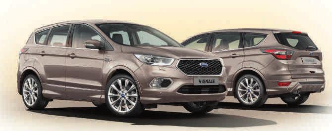 FORD KUGA Wersje wyposażenia Silniki 1.5 EcoBoost 150 KM (110 kw) 1.5 EcoBoost 176 KM (129 kw) 2.0 TDCi 120 KM (88 kw) 2.0 TDCi 150 KM (110 kw) 2.