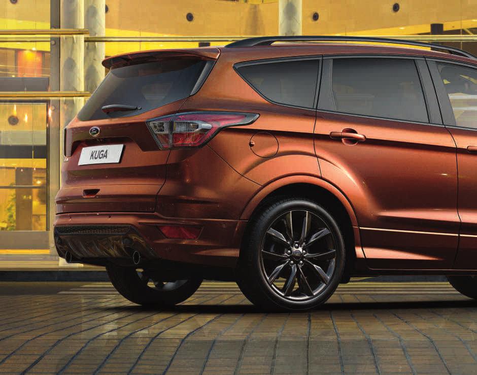 Ford Kuga ST-Line z 19" obręczami kół