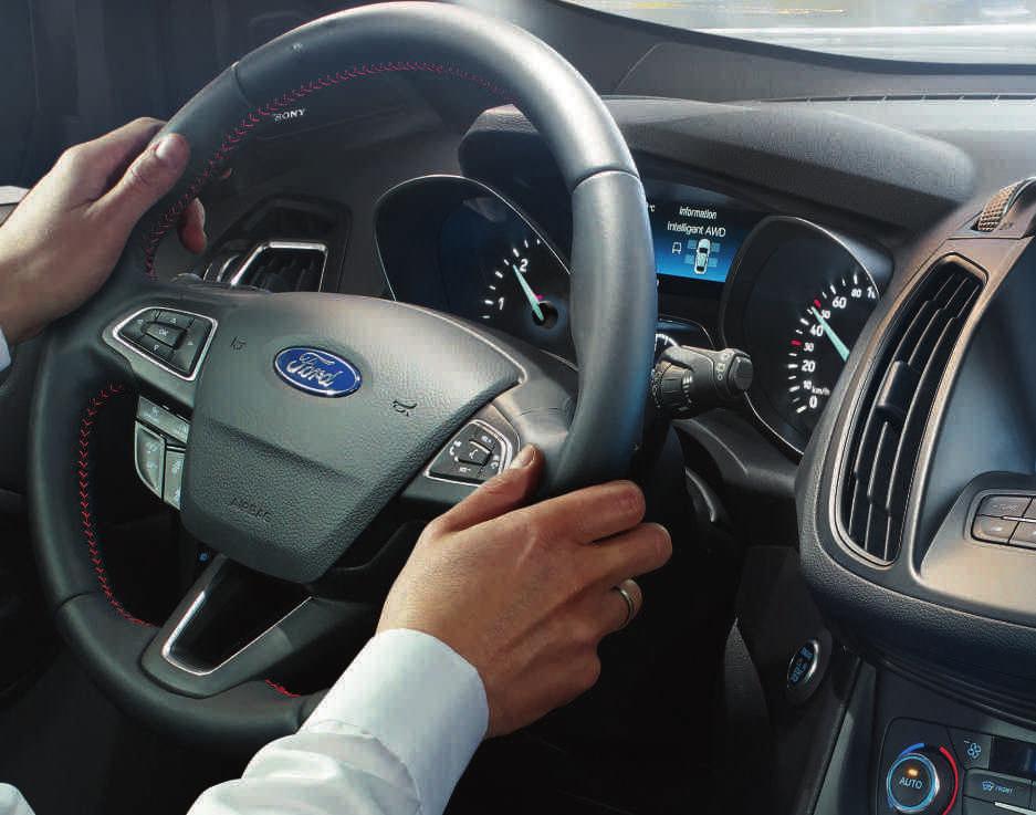 System Ford SYNC 3 Reaguje zarówno na Twój głos, jak i dotyk.