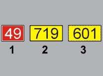 919.Pojazdy o nacisku osi pojedynczej 10 t mogą poruszać się drogą oznaczoną znakiem: A. 1 B. 2 C. 3 920.Znak ten zabrania wjazdu: A. tylko samochodom osobowym B.