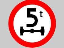 Określona na znaku wartość odnosi się do: A. rzeczywistej masy całkowitej B. masy własnej C. dopuszczalnej masy całkowitej 1153.Znak ten oznacza zakaz wjazdu pojazdów: A.