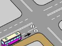moŝe przejechać na pas 1 i z niego skręcić w lewo C. moŝe skręcić w lewo ze środka prawej połowy jezdni 459.