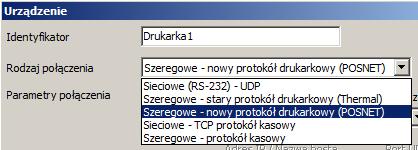 Konfiguracje urządzeń: Klawiszem 'Dodaj' można dodać nowe urządzenie do listy urządzeń Klawiszem 'Usuń' można usunąć urządzenie z listy Klawiszem 'Edytuj' można zmodyfikować wskazane urządzenie