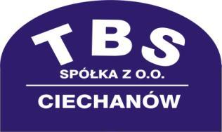 Towarzystwo Budownictwa Społecznego Sp. z o. o. 06-400 Ciechanów ul. Okrzei 14 tel. (023) 672 52 76, 672 59 80 fax. 672 38 18 Załącznik nr 1/1 ZAPYTANIE OFERTOWE Nr sprawy 32/2018r. 1. Zamawiający: Towarzystwo Budownictwa Społecznego Sp.