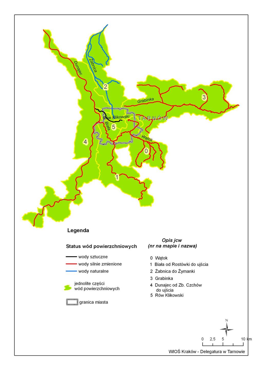 Mapa. Identyfikacja naturalnych, sztucznych oraz