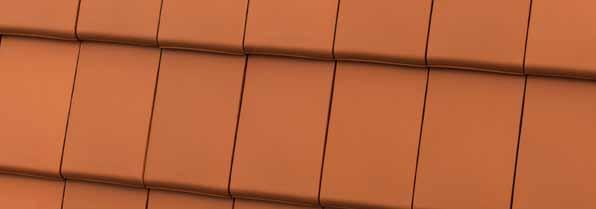 LAF Bergamo D a c h ó w k a c e r a m i c z n a Ceramiczne pokrycie w nowoczesnej formie BERGAMO Kąt nachylenia dachu GĄSIOR