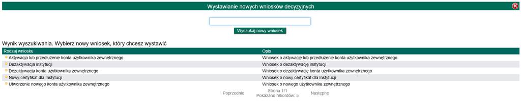 Aplikacja AZU przy każdej zmianie statusu wniosku oraz zmianie etapu ścieżki akceptacji wysyła powiadomienia w formie mailowej.