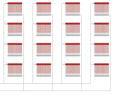 Statyczne uruchamianie układów dwururowych w porównaniu z dynamicznym Główną trudnością jest to, że układy grzewcze są często budowane i projektowane, aby spełniać wymogi cieplne z przyjęciem