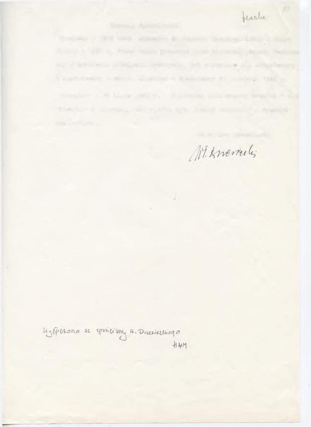 /I Tadeusz Spodniewski Urodzony w 1910 roku ukończy* Seminarium Nauczycielskie w Wymyślinie w 1531 r.