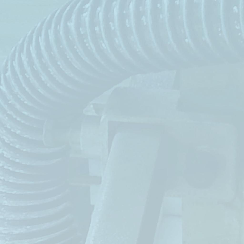 EP Esther based TPU hose with anti-shock hard PVC spiral; smooth inside, corrugated outside.