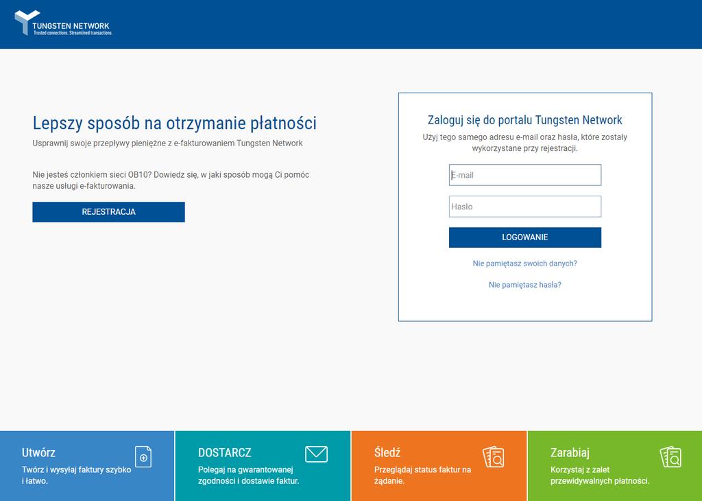 Wprowadź adres e-mail oraz hasło. Jeśli nie pamiętasz swojego hasła lub zarejestrowanego konta e-mail, skorzystaj z pomocy online.