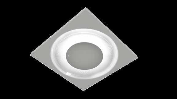 OPRAWA DO WBUDOWANIA Recessed luminaire SOLO UFO IP20 IP44 ATEST PZH 230 V 50Hz INDOOR Made in Poland LED Nr katalogowy Moc Zasilanie Skuteczność Strumień Kąt rozsyłu Barwa światła IP Wymiary ( L W H