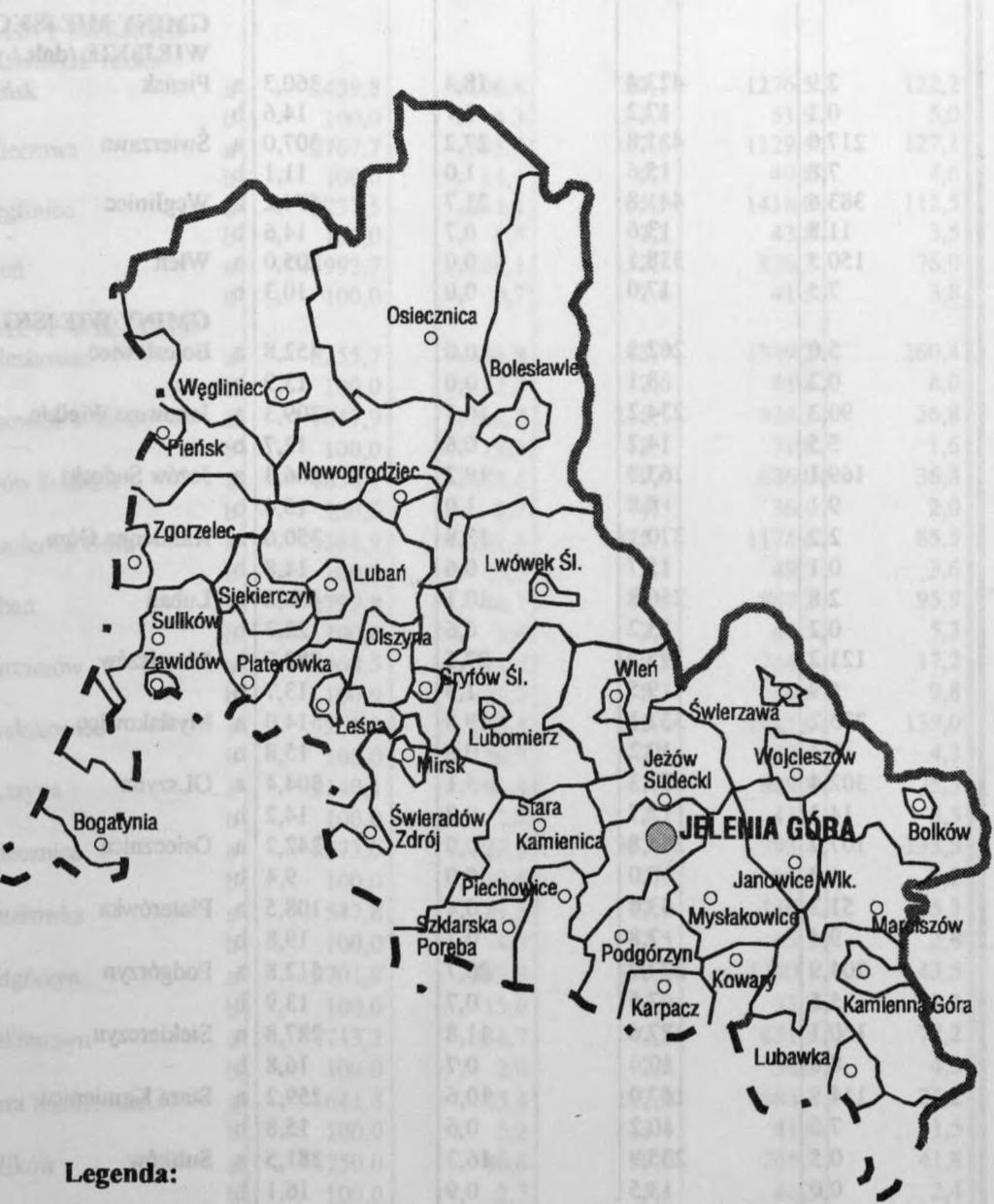 Gospodarka budżetowa gmin Podział terytorialny województwa