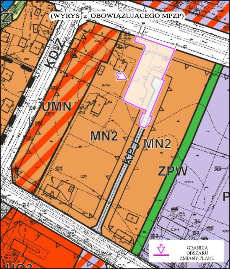 UZASADNIENIE do projektu uchwały w sprawie uchwalenia zmiany Miejscowego Planu Zagospodarowania Przestrzennego RYMANÓW - na etapie wyłożenia projektu zmiany planu do publicznego wglądu - Miejscowy