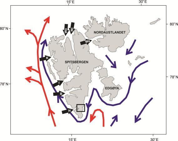 58 Mariusz Grabiec Zwiększona dynamika zmian klimatu w obszarach polarnych przyczynia się do intensyfikacji badań tych procesów w wysokich szerokościach geograficznych, zwłaszcza w Arktyce.