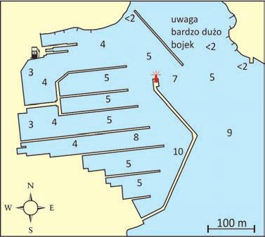 Zatoki Sarońska i Argolidzka 101 Olimpic Marina Niedaleko od przyl dka Sounion, niecałe 5 Mm na północ, zlokalizowana jest doskonała marina Olimpic Marina.